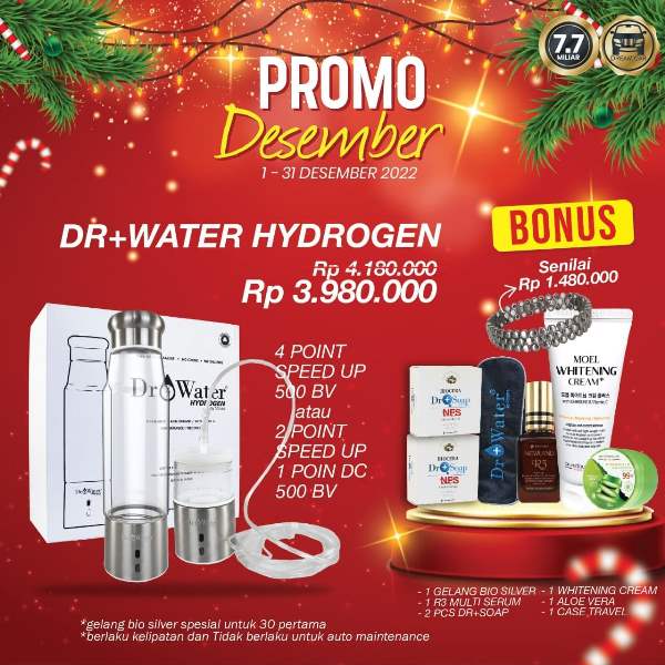 Paket Dr Water Hydrogen Japan (Promo10)