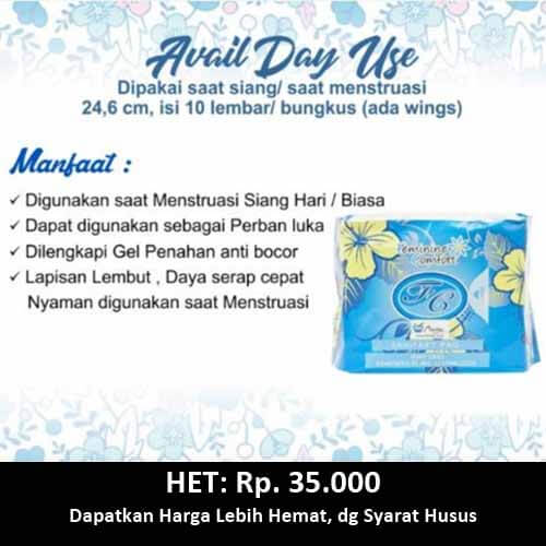 Pembalut Avail Menyehatkan